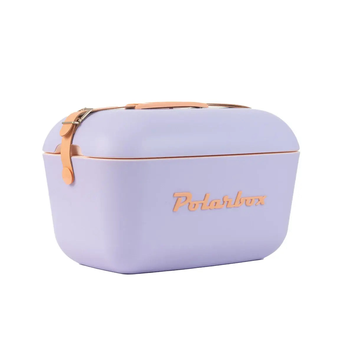 Glacière Polarbox 12L – Design Rétro Vintage – Rose Sorbet – Capacité 12 Canettes – Poignée En Cuir – Fabriquée En Espagne