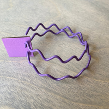 Load image into Gallery viewer, Remi Zig Zag Hoop Earrings by Kate Sale - Assorted Colours