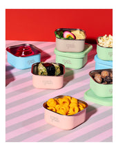Load image into Gallery viewer, Blushed Snack Container with Silicone Lid - Frank Green