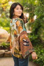 Load image into Gallery viewer, 'Secret Garden' Pixie Cropped Kimono - Market of Stars