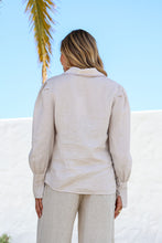 Load image into Gallery viewer, Sand Seria Italian Linen Top