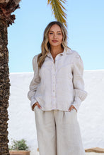 Load image into Gallery viewer, Sand Seria Italian Linen Top