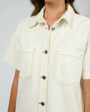 Load image into Gallery viewer, Simi Denim Shirt in Vintage White - All About Eve
