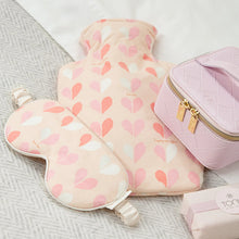 Load image into Gallery viewer, Flannel Heart 1L Hot Water Bottle