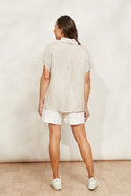 Load image into Gallery viewer, Dune Sojourn Stripe Linen Shirt