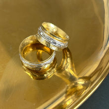 Load image into Gallery viewer, Brass & Sterling Silver Spinning Ring