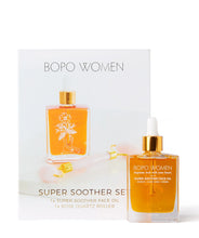 Load image into Gallery viewer, Super Soother & Rose Quartz Roller Gift Set