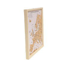Load image into Gallery viewer, Desk Europe Map Travel Pin Board