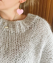 Load image into Gallery viewer, Valentine Hoop Earrings - Assorted Colours