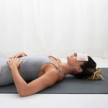 Load image into Gallery viewer, Blush Luxe Linen Weighted Eye Pillow