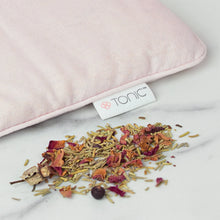 Load image into Gallery viewer, Blush Luxe Linen Weighted Eye Pillow
