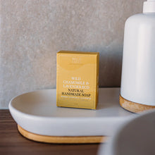 Load image into Gallery viewer, Wild Chamomile & Lavender Bud Natural Handmade Soap