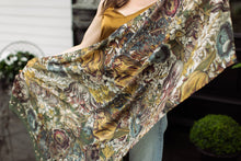Load image into Gallery viewer, 'Love Grows Wild' Floral Scarf with Bees - Market of Stars