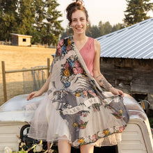 Load image into Gallery viewer, 'Take My Hand' Floral Bamboo Scarf - Market of Stars