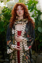 Load image into Gallery viewer, 'I Dream In Flowers' Bamboo Scarf with Bees - Market of Stars