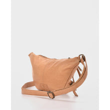 Load image into Gallery viewer, Tan Bradshaw Zipped Leather Waist/Crossbody Bag - Cobb & Co