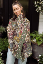 Load image into Gallery viewer, 'Love Grows Wild' Floral Scarf with Bees - Market of Stars