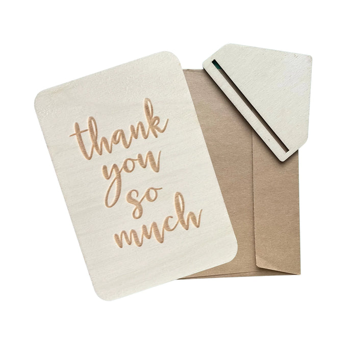 'Thank You So Much' Keep Card
