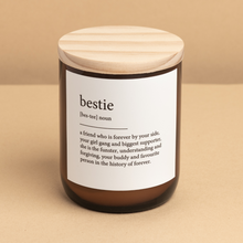 Load image into Gallery viewer, Bestie - Commonfolk Collective Dictionary Candle