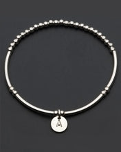 Load image into Gallery viewer, Love Letter Initial Bracelet A-Z Silver