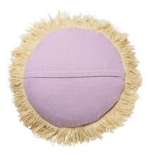 Load image into Gallery viewer, Sage x Clare Acantha Punch Needle Cushion - Lilac