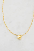 Load image into Gallery viewer, Gold Letter Necklace A-Z