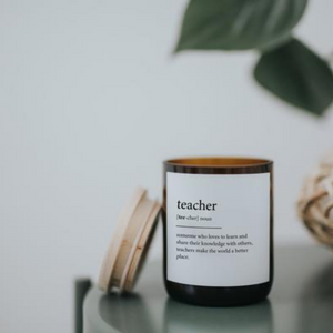 Teacher – Commonfolk Collective Dictionary Candle