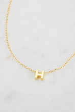 Load image into Gallery viewer, Gold Letter Necklace A-Z