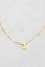 Load image into Gallery viewer, Letter Necklace A-Z Gold