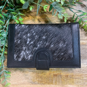 Los Angeles Large Cowhide Wallet – Black