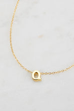 Load image into Gallery viewer, Gold Letter Necklace A-Z
