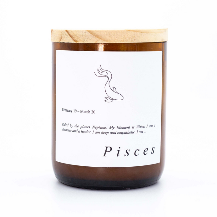 Pisces - Commonfolk Collective Zodiac Candle