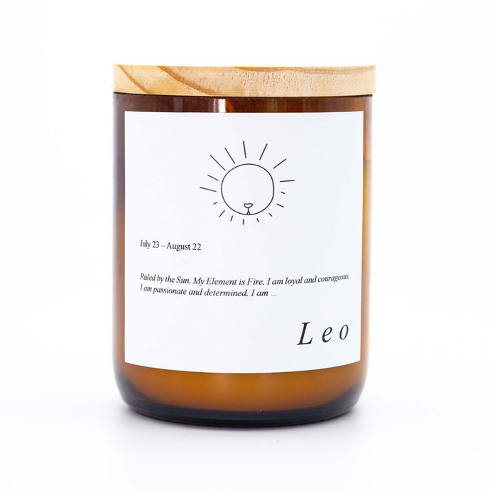 Leo - Commonfolk Collective Zodiac Candle