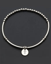 Load image into Gallery viewer, Love Letter Initial Bracelet A-Z Silver