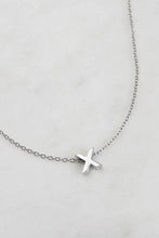 Load image into Gallery viewer, Silver Letter Necklace A-Z