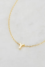 Load image into Gallery viewer, Gold Letter Necklace A-Z