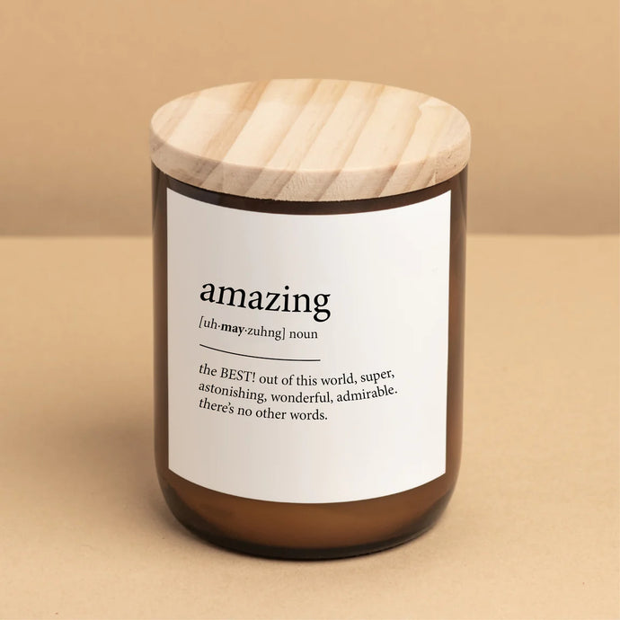 Amazing – Commonfolk Collective Dictionary Candle