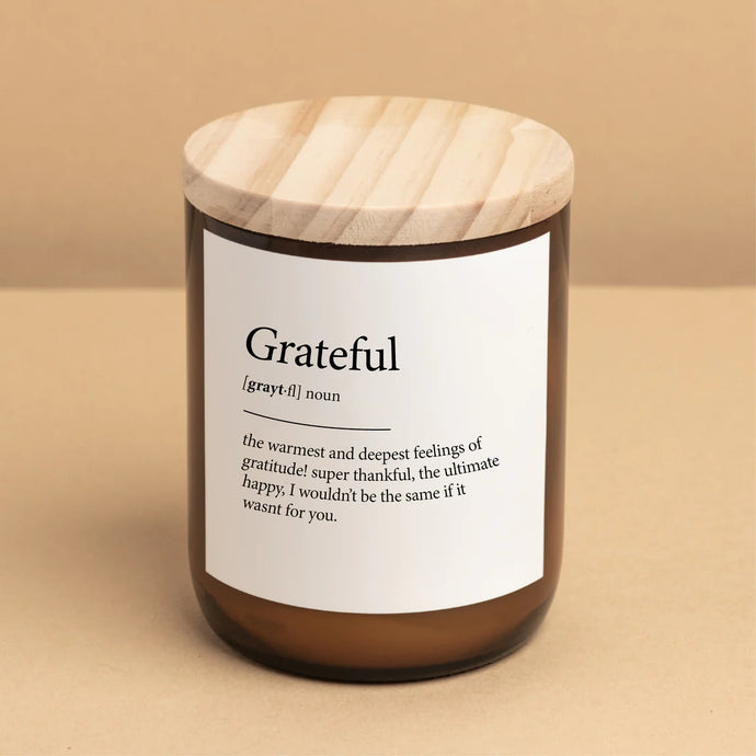 Grateful – Commonfolk Collective Dictionary Candle