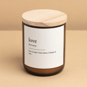 Love – Commonfolk Collective Dictionary Candle