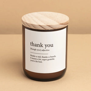 Thank You – Commonfolk Collective Dictionary Candle