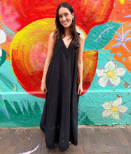 Load image into Gallery viewer, Black Lace Strap Maxi Dress - By Frankie