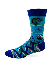 Load image into Gallery viewer, 'Women Want Me, Fish Fear Me' Men's Crew Socks
