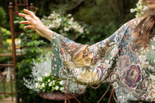 Load image into Gallery viewer, &#39;Love Grows Wild&#39; Cropped Kimono - Market of Stars