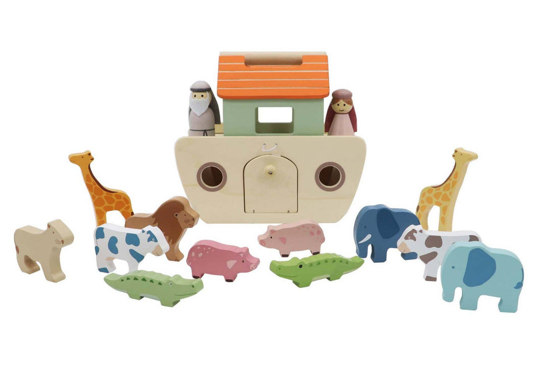 Noah's Ark Wooden Playset
