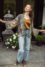 Load image into Gallery viewer, &#39;Love Grows Wild&#39; Cropped Kimono - Market of Stars