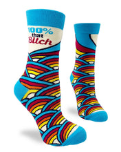 Load image into Gallery viewer, '100% That Bitch' Women's Novelty Socks