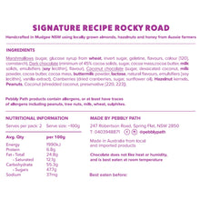 Load image into Gallery viewer, Signature Recipe Rocky Road Pebbly Bar 100g