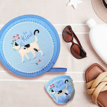 Load image into Gallery viewer, Purse Size Twist Fan - Paws and Claws