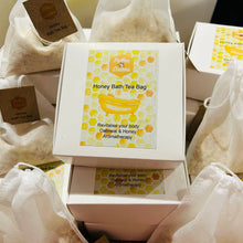 Load image into Gallery viewer, Honey Bath Tea Bag