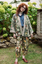 Load image into Gallery viewer, &#39;I Dream in Flowers&#39; Linen Cropped Artist Pants - Market of Stars